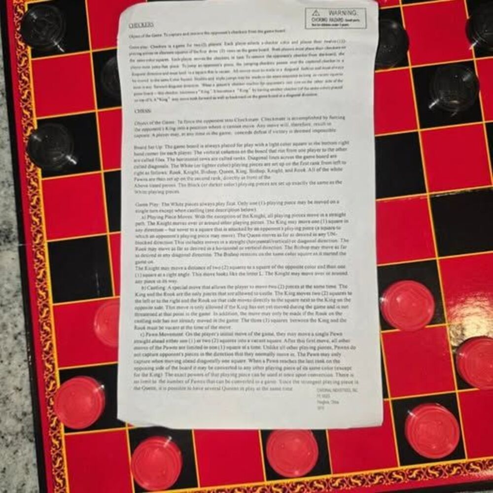 Checker and chess - Picture 5 of 9